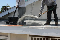 Polyphant flat roofing repair
